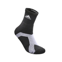 【adidas 愛迪達】襪子 P3.1 Explosive Mid 黑 白 X型包覆 中筒襪 運動襪 愛迪達(MH0008)