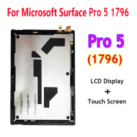 Tablet LCD For Microsoft Surface Pro 5 1796 LCD Display Touch Screen Digitizer Assembly Small Board LP123WQ1