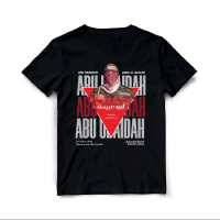 Kaos Abu Ubaidah / Abu Obaida dan Qassam - Palestine / Palestina Distro Crewneck Combed Panjang/Pend