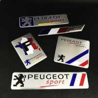 Decal thân kim loại 3D, cho Peugeot 308 408 508 5008 301 2008 3008, phụ kiện bên ngoài