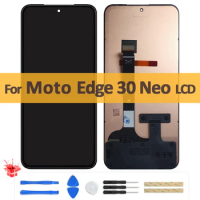 6.28" Original LCD For Motorola Moto Edge 30 Neo LCD Display XT2245-1 Touch Screen Digitizer Assembly Repair Replacement Parts
