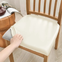 Seat Cover Waterproof Seat Chair Cover Square Stretch Dining Table Chair Cover Removable Washable Se