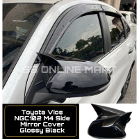 Toyota Vios 2023-2026 NGC102/AC100 Toyota Side Mirror Cover M4 Style Side Mirror Cover