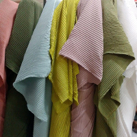 Plisket Polos Bahan Moscrep Bagus untuk Fashion Gamis Rok dan Lain-lain Muslim Wanita Dewasa Remaja 