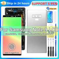 SUPER AMOLED For Samsung Note 9 Lcd Display Touch Screen Digitizer Assembly For Samsung Note 9 N960F LCD with Frame Replacement