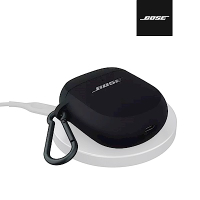 Bose QuietComfort 消噪耳塞 矽膠無線充電盒保護套 黑色 (通用 II / Ultra)