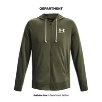 Jaket Pria UNDER ARMOUR RIVAL TERRY LC FZ 1370409390 ORIGINAL L