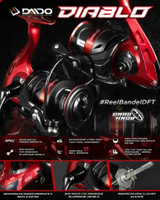 REEL DAIDO DIABLO 7 BEARING POWER HANDLE 3000(1PCHANDLE)