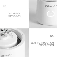 FashionVitamin Juice Cup Vitamer Portable Juicer V Youth Charging Juice Cup Electric Family Juice Cu