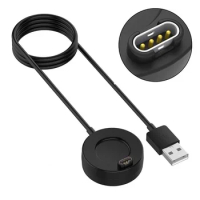 Dock Charger USB Charging Cable and Dust Plug Cover for Garmin Fenix 7X 7 7S 6 6S 6X 5 5S 5X Vivoactive 3 4 4S Venu 2 2S SQ
