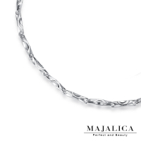 Majalican 925純銀元寶純銀鍊 鍊寬約2MM/總長約54CM 單個價格