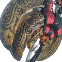 KALUNG TARING SEPASANG ETNIK DAYAK
