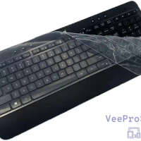 Ultra Thin Desktop PC Silicone Clear Keyboard Cover Skin Protector Compatible for Logitech MK540 MK545 MK 540 MK 545 Keyboard
