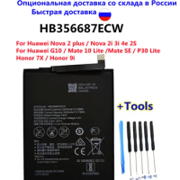 +Tools！ Battery for Huawei Mate 10 Lite,P30 Lite,G10,Nova 2 Plus, 2I, 3i, 4e,Honor 9i, 7x,3340mAh, HB356687ECW