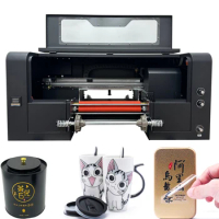 Metal Acrylic Gift Box Mobile Phone Case Sticker Label Printer Machine Diy Logo Transfer Sticker Uv Dtf Printer