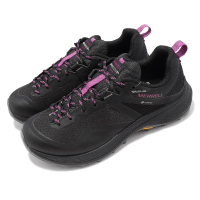 MERRELL 登山鞋 MQM 3 GTX 極致黑 紫 低筒 女鞋 越野 戶外 郊山 防水 Gore-Tex(ML135532)