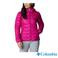 Columbia 哥倫比亞 女款 - Omni-Heat 鋁點保暖650羽絨連帽外套-紫紅UWR02600PD/FW22