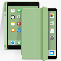 Funda New ipad 9th generation with Pencil Holder iPad 10.2 inch iPad 9 8 7 Trifold Stand Smart Case for ipad air 5th generation