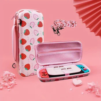 Carrying Case For Nintendo Switch/Switch OLED Model, Hard Portable Travel Case For Switch Accessories With Game Case