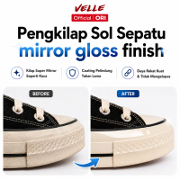 Pengkilap Sol Sepatu – Mirror Gloss Finish untuk Sneakers, Converse 70s & Dress Shoes - Velle SR