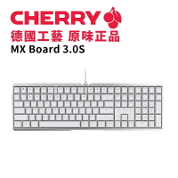 【最高折200+跨店點數22%回饋】CHERRY 櫻桃 MX 3.0S 白色機械式鍵盤/紅軸/黑軸/茶軸/青軸/靜音紅軸