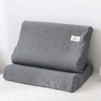 30x50/40x60cm Memory Foam Pillowcase Simple Style Soft Cotton Latex Pillowcases Household Rectangle Pillow Covers Wholesale