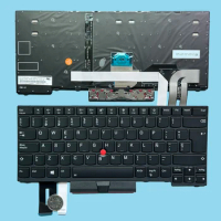 E480 Spanish Keyboard For Lenovo E480 T480S L480 E485 T490 T495 L380 L390 Yoga L490 P43s 01YP364 01YN424 Backlit