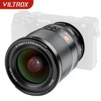 New Viltrox Lens 13mm 23mm 33mm 56mm F1.4 Auto Focus Ultra Wide Angle Lens APS-C for Sony E-Mount Camera A6000 A6400 A7 A7III