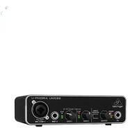 BEHRINGER UMC22/ UM2/UMC202HD Microphone Amplifier live recording External sound card USB Audio interface