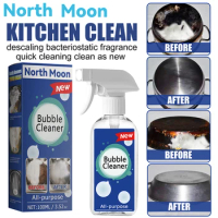Kitchen Grease Cleaner Bubble Cleaner Multifunctional Foam Cleaner Rust Remove Household Cleaning Tool Bubble Spray Dropshipping