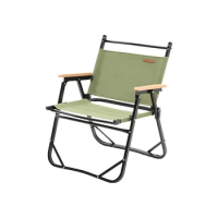 Outdoor Camping Camping Fishing Portable Aluminum Alloy Folding Chair Exquisite Camping Leisure Director Chair Kermit Chair