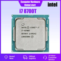 Used Intel Core i7 8700T 2.4GHz Six-Core Twelve-Thread CPU Processor 12M 35W LGA 1151