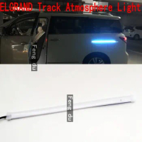 2pcs For ELGRAND E50 E51 E52 LED Track Light Atmosphere Light Car Door Light Turn Light Driving Light Decorative Refit