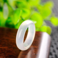 CINCIN GIOK PRIA DAN WANITA GELANG BATU GIOK ACCESORIES FASION