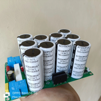 Psu 10 elko 100v 10000uf audiovox putih lengkap softstar+Psu simetris