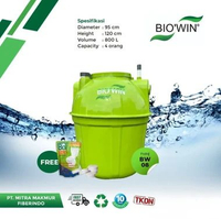 Septic Tank Biotech, BioTech, Biofill, 800L Biru