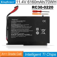 KingSener RC30-0220 RZ09-0220 Battery For Razer Blade Pro 17 GTX 1060 RTX 2060 RTX 2070 RTX 2080 RZ09-02202E75-R3U1 11.4V 75WH