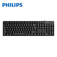 PHILIPS 飛利浦 有線鍵盤 SPK6254