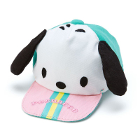 小禮堂 帕恰狗 棒球帽造型帆布化妝包《綠粉》掛飾.收納包.東京奧運系列