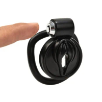 Sex Toys for Men Click&amp;Lock Chastity Cage Super Small 5 Size Male Chastity Device Penis Cage Ring Bondage Slave Chastity Belt