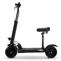 Adult Foldable Electric Scooter 10 Inch Electric Scooter Portable Transportation Two-wheeled Battery Scooter