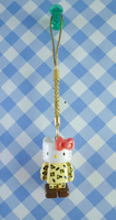 【震撼精品百貨】Hello Kitty 凱蒂貓~樂高手機吊飾-豹紋