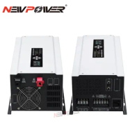 pure sine wave inverter 6000w 220v 110v ac MPPT PWM power inverter with charger 6kw 48v dc 30a solar inverters &amp; converters
