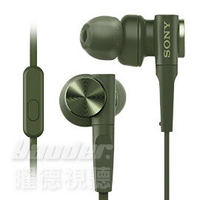 【曜德】SONY MDR-XB55AP 綠 重低音入耳式 支援智慧型手機 ★免運★送收納盒★