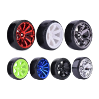 ชุดช่วงล่างดริฟท์ RC สเกล 1/10 จำนวน 4 ชิ้น, ยางดริฟท์แข็ง, Traxxas, HSP, Tamiya, HPI, Kyosho, RC ทา