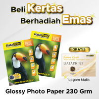 Beli Kertas DataPrint Glossy Photo Paper 230 gr A4 Berhadiah Emas 24K