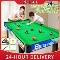 γMLγMini Billiard Table for Kids Wooden With Tall Feet Pool Table Set Taco Billiards Billiard Table