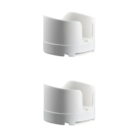2 Pack Wall Mount Holder For TP-Link Deco M4 / E4 / P9 / S4 Whole Home Mesh Wifi System, Bracket With Cord Management