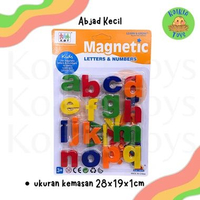 Mainan edukasi anak alfabet and number MAGNETIC huruf dan angka Angka dan simbol
