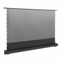 Salange 100 Inch Motorized Screen Projector Floor Rising ALR Projection Screen For Ultra Short Throw Projector